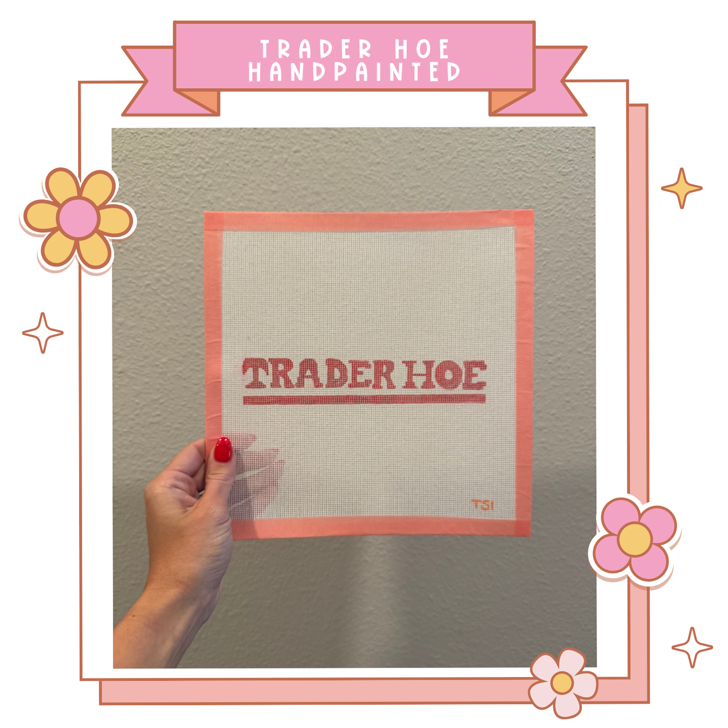 Trader Hoe (Handpainted)